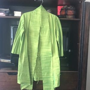 Pulí green coat